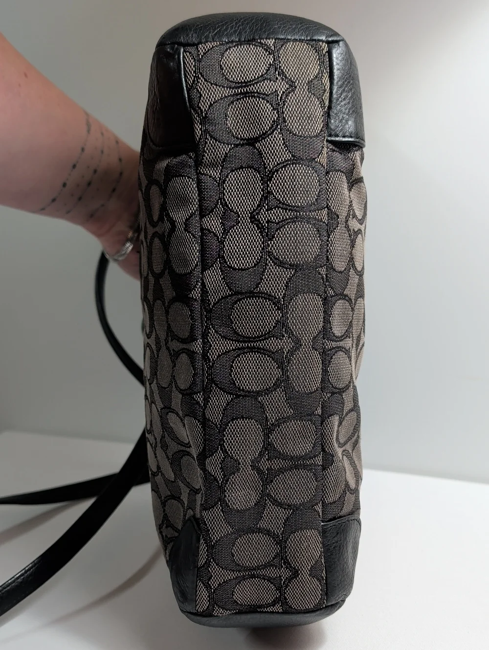 Coach Signature C Small Kelsey Satchel Bag
